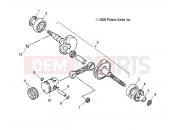 POLARIS SCRAMBLER 90 (A03EA09CA) CRANKSHAFT