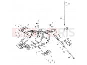 POLARIS SCRAMBLER 90 (A03EA09CA) FRAME BODY