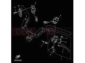 YAMAHA Majesty 125 YP 125 YP125E MAJESTY 125 (5DSM) 2000 HANDLE SWITCH & LEVER
