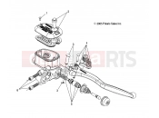POLARIS PREDATOR - A03GJ50AA/AB FRONT BRAKE MASTER CYLINDER