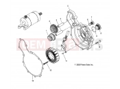 POLARIS PREDATOR - A03GJ50AA/AB MAGNETO COVER