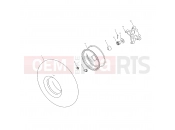 POLARIS PREDATOR - A03GJ50AA/AB REAR WHEEL