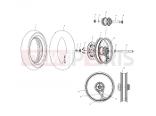 VICTORY CA CLASSIC CRUISER ALL OPTIONS (V03CB16) WHEELS » WHEELS, FRONT (LACED) - /ALL OPTIONS (4983648364A13)