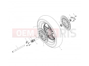 VICTORY CA TOURING CRUISER ALL OPTIONS (V03TB16) WHEELS | WHEELS, FRONT (CAST) - V03TB16/ALL OPTIONS (4983668366A14)