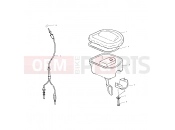 POLARIS TRAIL BLAZER - A02BA25CA/CD CONTROLS - THROTTLE ASM/CABLE - A02BA25CA/CB/CD (4969896989B08) | CONTROLS - THROTTLE ASM/CABLE - A02BA25CA/CB/CD (4969896989B08)