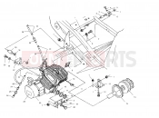POLARIS TRAIL BLAZER - A02BA25CA/CD ENGINE MOUNTING - A02BA25CA/CB/CD (4969896989A07) | ENGINE MOUNTING - A02BA25CA/CB/CD (4969896989A07)