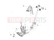 POLARIS TRAIL BLAZER - A02BA25CA/CD STEERING POST - A02BA25CA/CB/CD (4969896989B07) | STEERING POST - A02BA25CA/CB/CD (4969896989B07)
