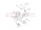 Polaris 2002 ATV INT'L BIG BOSS 6X6 (A02CL50DA) ENGINE MOUNTING - A02CL50AA/DA (4967986798A09) | ENGINE MOUNTING - A02CL50AA/DA (4967986798A09)