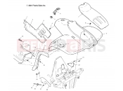 Polaris 2002 ATV INT'L BIG BOSS 6X6 (A02CL50DA) FRONT CAB - A02CL50AA/DA (4967986798A03) | FRONT CAB - A02CL50AA/DA (4967986798A03)