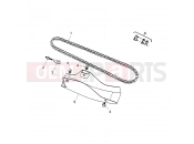 POLARIS SCRAMBLER 90X (A02EA09CC) CHAIN - A02EA09CA/CB/CC (4970857085B13) | CHAIN - A02EA09CA/CB/CC (4970857085B13)