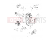 Polaris 2001 ATV 325 MAGNUM 4X4 HDS (A01CD32FB) ENGINE MOUNTING - A01CD32AA (4964026402A013) | ENGINE MOUNTING - A01CD32AA (4964026402A013)