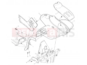 Polaris 2001 ATV 325 MAGNUM 4X4 HDS (A01CD32FB) FRONT CAB - A01CD32AA (4964026402A005) | FRONT CAB - A01CD32AA (4964026402A005)