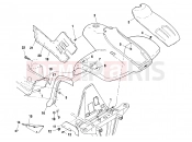 Polaris 2001 ATV SPORTSMAN 500 RSE HO (A01CH50AJ) FRONT CAB - A01CH50AA (4964466446A005) | FRONT CAB - A01CH50AA (4964466446A005)