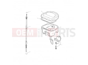 POLARIS DIESEL (A10CH46CA) CONTROLS - THROTTLE ASSEMBLY/CABLE - A10CH46CA (4964376437B006) | CONTROLS - THROTTLE ASSEMBLY/CABLE - A10CH46CA (4964376437B006)