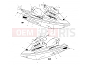 POLARIS GENESIS (W015099D) DECALS