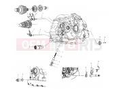 VICTORY STANDARD CRUISER (V01CB15CC) DRIVE TRAIN » DRIVE TRAIN, SHIFT FORKS/DRUM - (4966126612C012)
