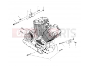 VICTORY DELUXE CRUISER (V01CD15CC) ENGINE | ENGINE, MOUNTING - V01CD15CC (4966146614C001)
