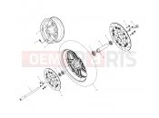 VICTORY SPORTCRUISER (V01CS15CE) WHEELS | WHEELS, FRONT - V01CS15DA (4966166616A011)
