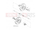 POLARIS TRAIL BOSS (A00AA32AA) REAR WHEEL