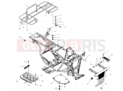 POLARIS TRAIL BOSS (A00AA32AB) BUMPER and RACK MOUNTING