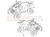 POLARIS TRAIL BOSS (A00AA32AB) DECALS