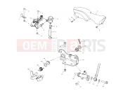 POLARIS TRAIL BOSS (A00AA32AB) REAR BRAKE MASTER CYLINDER