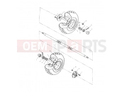 POLARIS TRAIL BOSS (A00AA32AB) REAR WHEEL