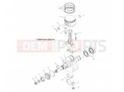 POLARIS TRAIL BOSS (A00AA32CA) CRANKSHAFT and PISTON