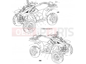 POLARIS TRAIL BOSS (A00AA32CA) DECALS