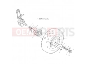 POLARIS TRAIL BOSS (A00AA32CA) FRONT WHEEL
