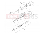 POLARIS SCRAMBLER 2X4 (A00BA38CA) STARTING MOTOR
