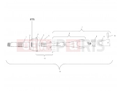 POLARIS DIESEL (A00CH46CA) CV JOINT