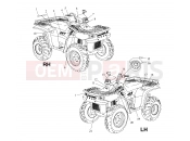 POLARIS DIESEL (A00CH46CA) DECALS