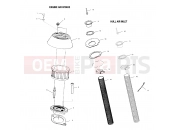 POLARIS VIRAGE (W005197D) ENGINE AIR INTAKE/HULL AIR INLET