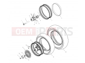 VICTORY SPECIAL EDITION (V00CB15DAS) WHEELS » WHEELS, FRONT - (4960146014A014)