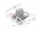VICTORY SPECIAL EDITION (V00CB15DCS) ENGINE » ENGINE, MOUNTING - (4960146014C002)