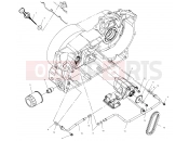 VICTORY SPECIAL EDITION (V00CB15DCS) ENGINE | ENGINE, OIL PUMP MOUNTING - V00CB15DCS (4960146014C010)