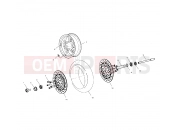VICTORY SPORT CRUISER (V00CS15CE) WHEELS | WHEELS, FRONT - V00CS15DC (4952625262A013)