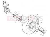POLARIS TRAIL BOSS (A99AA25CA) FRONT WHEEL - A99AA25CA (4949594959b005) | FRONT WHEEL - A99AA25CA (4949594959b005)