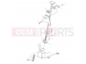 POLARIS SCRAMBLER 500 (A99BG50AA) STEERING POST - A99BG50AA (4949714971b010) | STEERING POST - A99BG50AA (4949714971b010)