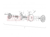 Polaris 1999 ATV SPORTSMAN 335 (A99CH33AB) DRIVE CLUTCH