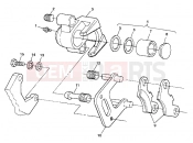 Polaris 1999 ATV SPORTSMAN 335 (A99CH33AB) FRONT BRAKE