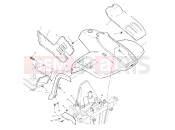 Polaris 1999 ATV SPORTSMAN 335 (A99CH33AB) FRONT CAB