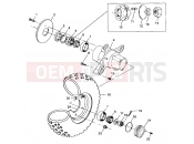 Polaris 1999 ATV SPORTSMAN 335 (A99CH33AB) FRONT WHEEL