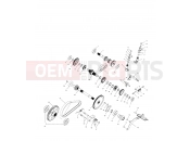 Polaris 1999 ATV SPORTSMAN 335 (A99CH33AB) GEARCASE (Internal Components)