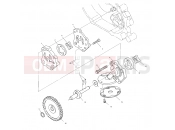 Polaris 1999 ATV SPORTSMAN 335 (A99CH33AB) OIL PUMP