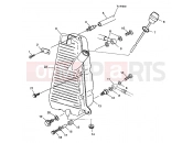 Polaris 1999 ATV SPORTSMAN 335 (A99CH33AB) OIL TANK