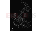 YAMAHA Majesty 125 YP 125 YP125E MAJESTY 125 (5DSH) 2000 FRAME