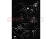 YAMAHA Majesty 125 YP 125 YP125E MAJESTY 125 (5DSH) 2000 FUEL TANK