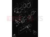 YAMAHA Majesty 125 YP 125 YP125E MAJESTY 125 (5DSH) 2000 TAILLIGHT